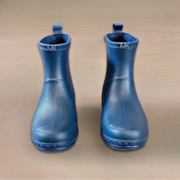 Michael Kors Mac Rain Bootie in River Blue - Picture 4 of 16